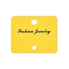 Rectangle Paper Jewelry Display Cards for Bracelets Keychains CDIS-T004-05-1
