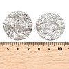 Textured 304 Stainless Steel Stud Earrings for Women SA-CBA0F84-02P-3