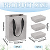 3Pcs Rectangle Paper Jewelry Display Cases CON-TA0001-39C-02-4