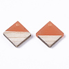 Resin & Wood Pendants X-RESI-R427-03-3
