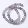 Natural Grade A Striped Agate/Banded Agate Beads Strands X-G-E478-04-6mm-2