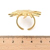 304 Stainless Steel Adjustable Open Cuff Rings RJEW-C146-01G-3