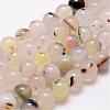 Natural Dendritic Agate Bead Strands G-G880-01-10mm-1