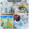 800Pcs 4 Colors Plastic Ice Block AJEW-PH0007-41-5