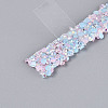 Resin Rhinestone Crystals Beaded Trim DIY-N008-03-4