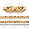 201 Stainless Steel Byzantine Chains SA-CBA46AF-02C-G-2