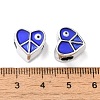CCB Plastic Enamel European Beads CCB-G018-02G-2
