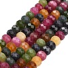 Faceted Dyed Natural White Jade Beads Strands GG-CBAE966-01B-A-2