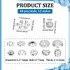 480Pcs 12 Styles Alloy Beads FIND-PH0028-82A-2