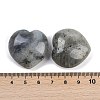 Natural Labradorite Heart Love Palm Worry Stone G-H268-F02-C-A-3