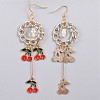 (Jewelry Parties Factory Sale)Alloy Dangle Earrings EJEW-JE03205-2