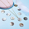 Black Lip Shell Pendants SHEL-S274-77-6