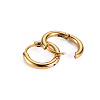 304 Stainless Steel Huggie Hoop Earrings STAS-S116-270G-2