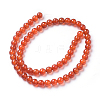 Natural Agate Beads Strands G-I261-B04-6mm-2