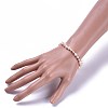 Natural Pearl Beaded Stretch Bracelets BJEW-JB04528-01-3