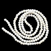Electroplate Opaque Glass Beads Strands EGLA-K014-A-B01-3