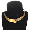 Stainless Steel Cuff Choker Necklace SF6573-1-4