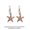 Trendy Starfish and Conch Jewelry Sets SJEW-PH0001-02G-7