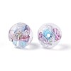 Handmade Foil Lampwork Beads LAMP-T021-33C-3