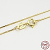 925 Sterling Silver Box Chain Necklaces STER-M086-03A-3