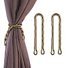 Zinc Alloy Curtain Hanging Decorations EL-TAC0001-09AB-9