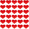 500Pcs  Polyester Sponge Heart Shaped Confetti for Party Decoration DIY-CY0003-21B-7