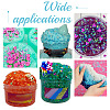 9 Sets 9 Colors Plastic Tube Beads KY-AR0001-43-5
