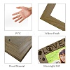 Pet Theme Rectangle Wooden Photo Frames AJEW-WH0292-015-3
