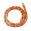Natural Red Aventurine Beads Strands G-F631-K15-4