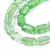 Crackle Transparent Glass Beads Strands LS-GLAA-N068-05A-06-3