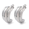 304 Stainless Steel Arch Stud Earrings EJEW-P258-30P-1