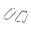 202 Stainless Steel Hoop Earrings EJEW-C076-06G-P-2