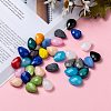   70Pcs 14 Colors Opaque Solid Color Glass Beads GLAA-PH0008-24-3