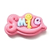 Opaque Resin Cabochons RESI-D275-02E-1