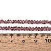 Transparent Glass Beads Strands GLAA-N018-3mm-26-2