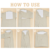 40Pcs Paper Clothing Display Cards CDIS-GO0001-01-3