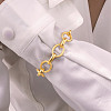 304 Stainless Steel Cable Chains Bracelets for Women FS-WG734A4-01-4