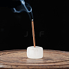 Natural Quartz Crystal Incense Burners DJEW-PW0012-125A-1