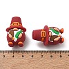 3D Thanksgiving Day Food Grade Silicone Focal Beads SL-CBA05A0-04-3