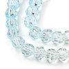 Transparent Glass Beads Strands GLAA-E036-07X-4