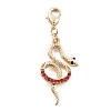 Alloy Rhinestone Pendant Decoration LS-HJEW-P021-01H-G-1