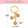 Alloy Enamel Keychain KEYC-YW00033-01-4