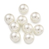 Baking Painted Pearlized Glass Pearl Round Beads HY-S004-01B-1