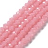 Baking Painted Imitation Jade Glass Bead Strands DGLA-A034-J8MM-A3-1