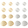 32Pcs 8 Style Brass Charms KK-BC0009-52-1