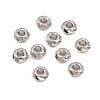 Corrugated Column Brass Beads KK-Z146-05P-01-1