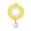 Glass & Brass Pendants PALLOY-MZ01381-4