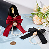 2Pcs 2 Colors Polyester Keychains KEYC-BBC0001-04B-4