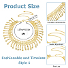 Bohemian Alloy Coin Tassel Waist Chains AJEW-WH0596-933G-2