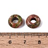 Natural Unakite European Beads G-Q602-04J-3